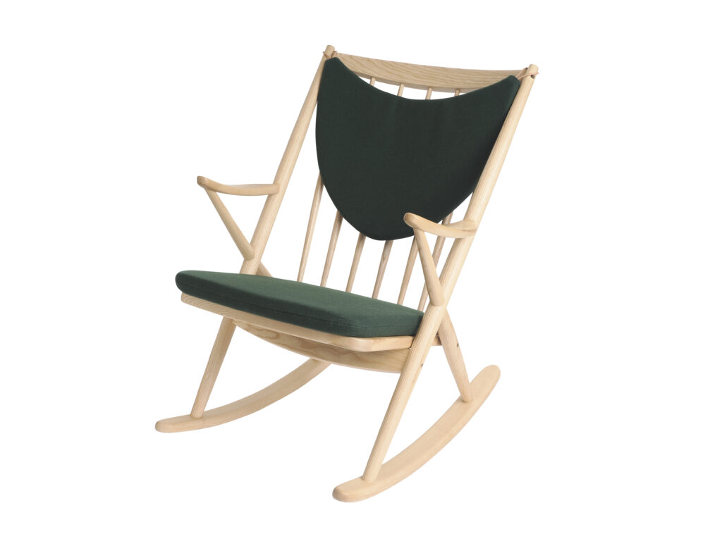 GREENHOLT FRANK’s ROCKING グリーンホルト フランクスロッキング ロッキングチェア クッション付 ナチュラル 北欧 デンマーク グリーン
