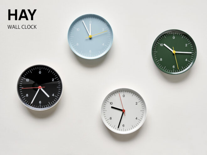 HAY ヘイ WALL CLOCK ウォールクロック 壁掛け時計 時計 おしゃれ かわいい 北欧 ジャスパー・モリソン