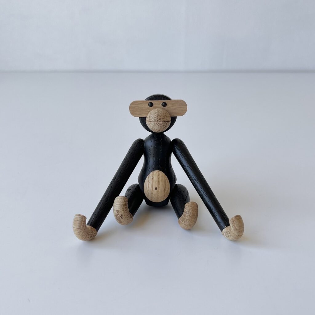 カイボイスン 正規品 モンキー ミニ ブラック KAY BOJESEN DENMARK 北欧雑貨 かわいい おしゃれ 置物